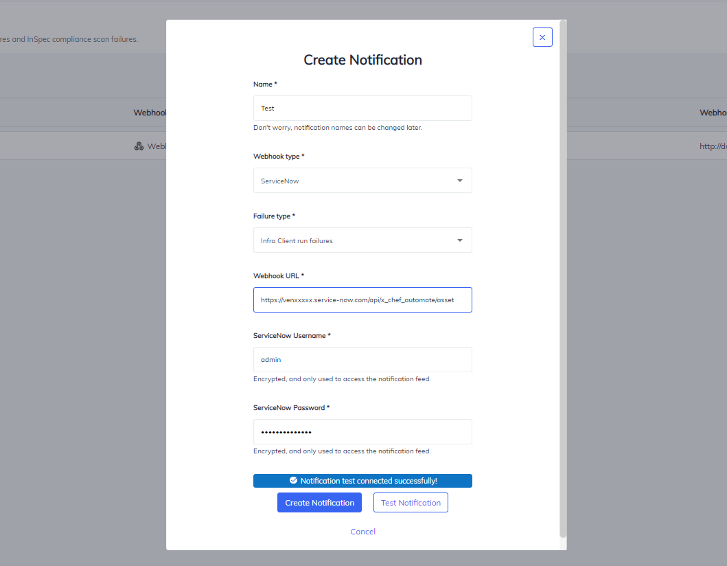 Chef Automate Notification for CCR Failures